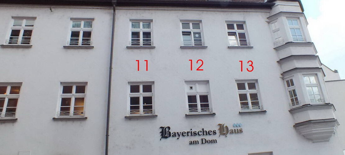 Beweissicherung Fassaden Mehrfamilienhaus vor Baubeginn