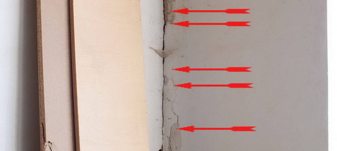 Beweissicherung Putzrisse innen vor Baubeginn