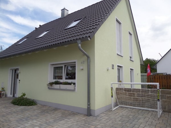Teilbeweissicherung Einfamilienhaus, nur Straßenansicht außen + Zaun + Wege, gutachter
